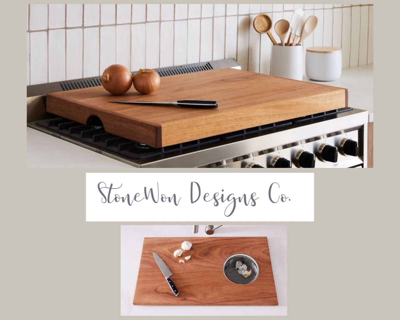 StoneWon Designs Co. Cover/Noodle Board